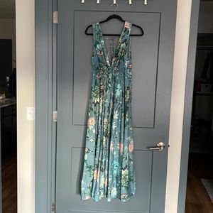 H&M sustainable floral garden party maxi dress